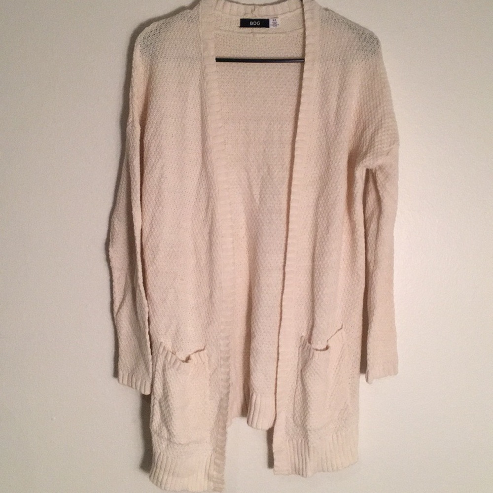 Cream cardigan
